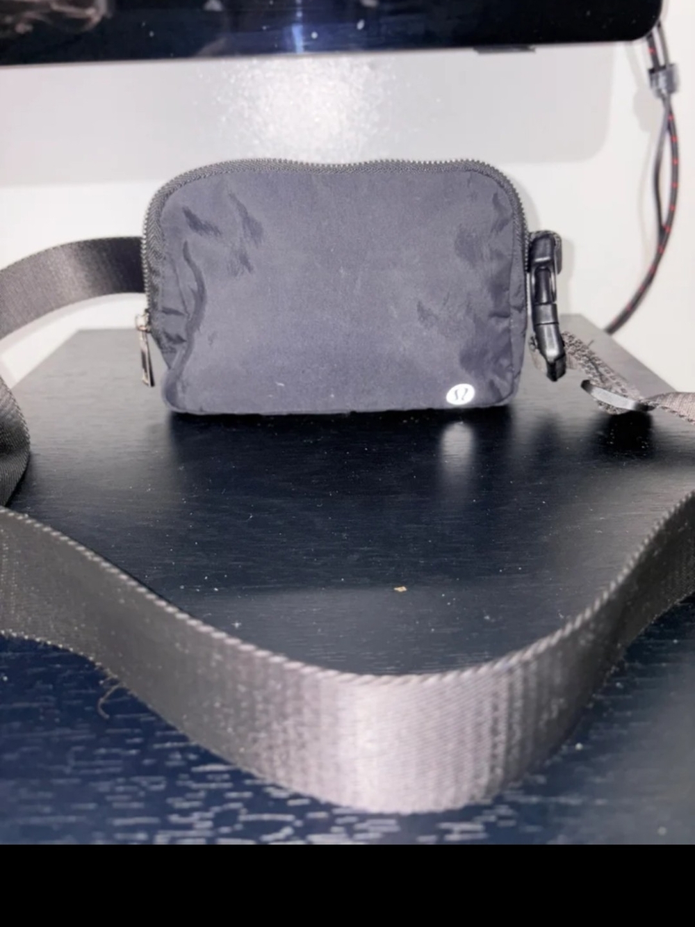 Authentic- like lululemon athletica Black Crossbody Pouch - Compact Everyday Bag